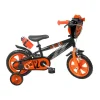 Bicicletta 12 Arancione Freno Caliper Frontale Borraccia E Mascherina Frontale Incluse Adatta Per Bambini Dai 3-5 Anni