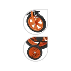 Bicicletta 12 Arancione Freno Caliper Frontale Borraccia E Mascherina Frontale Incluse Adatta Per Bambini Dai 3-5 Anni