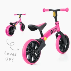 Bicicletta Da Bilanciamento 2 In 1 Yvelo Junior Per Bambini: Imparare A Usare Una Bici In Sicurezza Disponibile In Diversi Colori