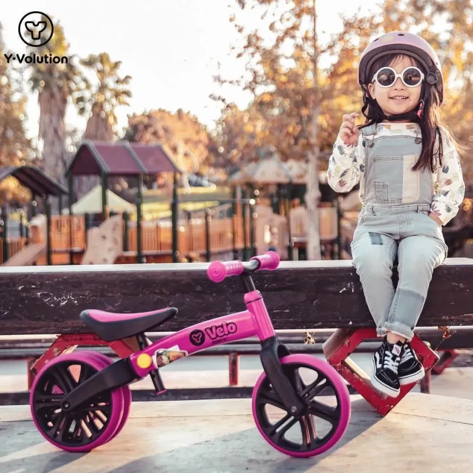 Bicicletta Da Bilanciamento 2 In 1 Yvelo Junior Per Bambini: Imparare A Usare Una Bici In Sicurezza Disponibile In Diversi Colori