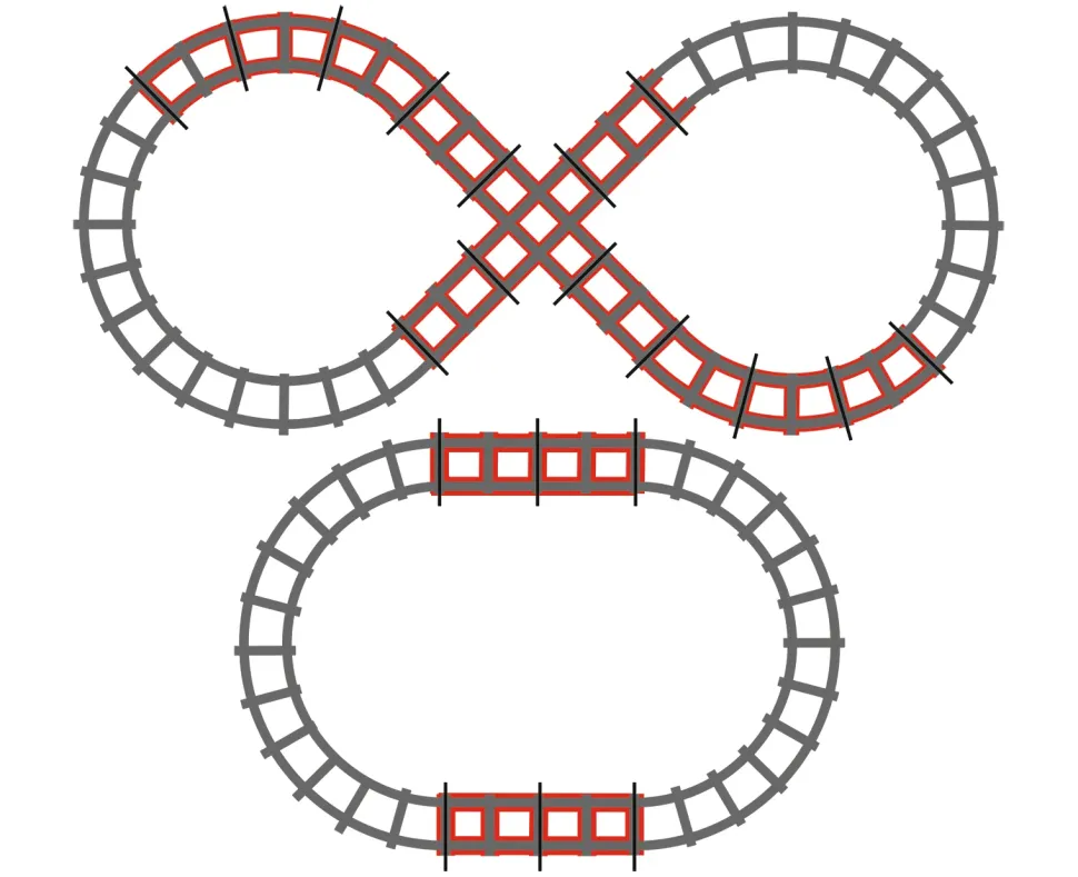 Binari Treno A 8 Peg Perego