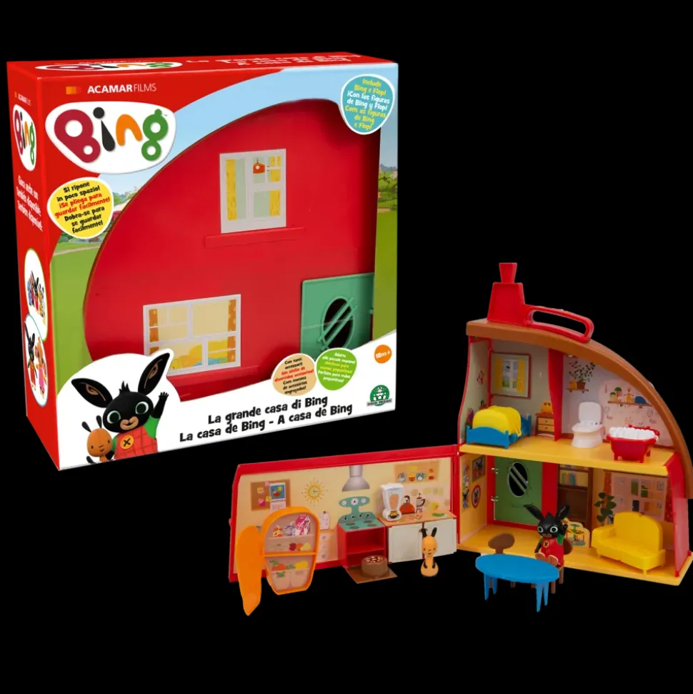 Bing La Sua Casa Playset Con 2 Personaggi E Tanti Accessori