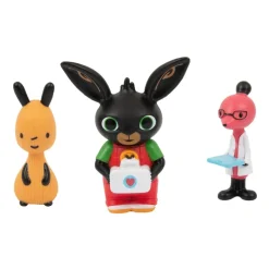 Bing Set 3 Mini Personaggi, Bing, Flop E Dottor Molly, Dai Colori Luminosi E Dalle Giuste Dimensioni Per Le Mani Dei Piu Piccoli