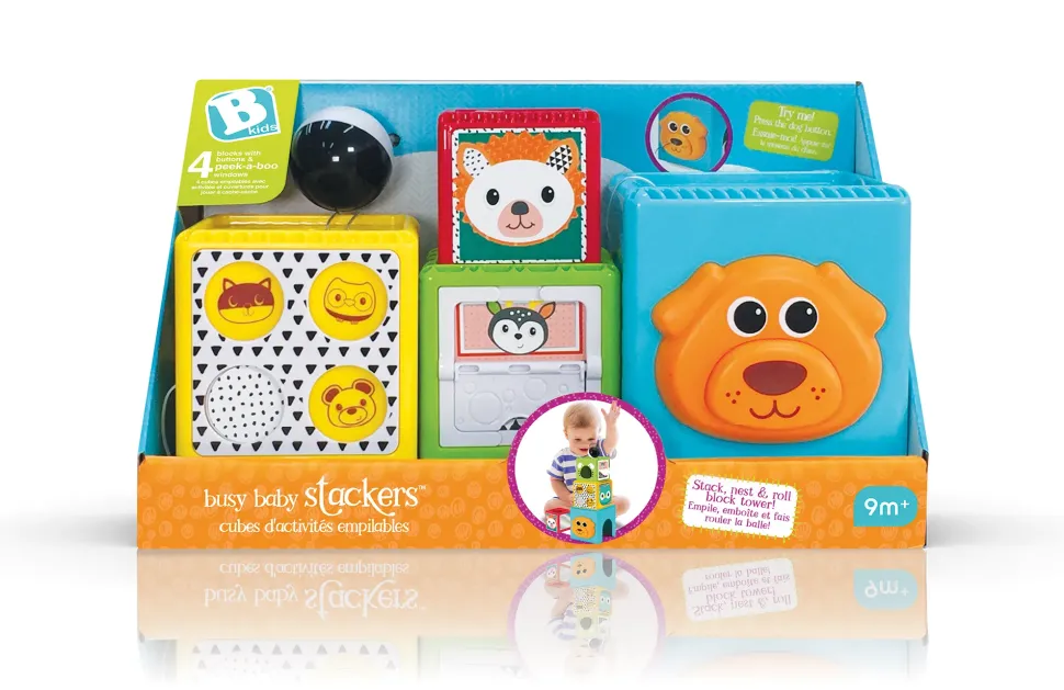 Bkids Gioco Con Cubi E Palla