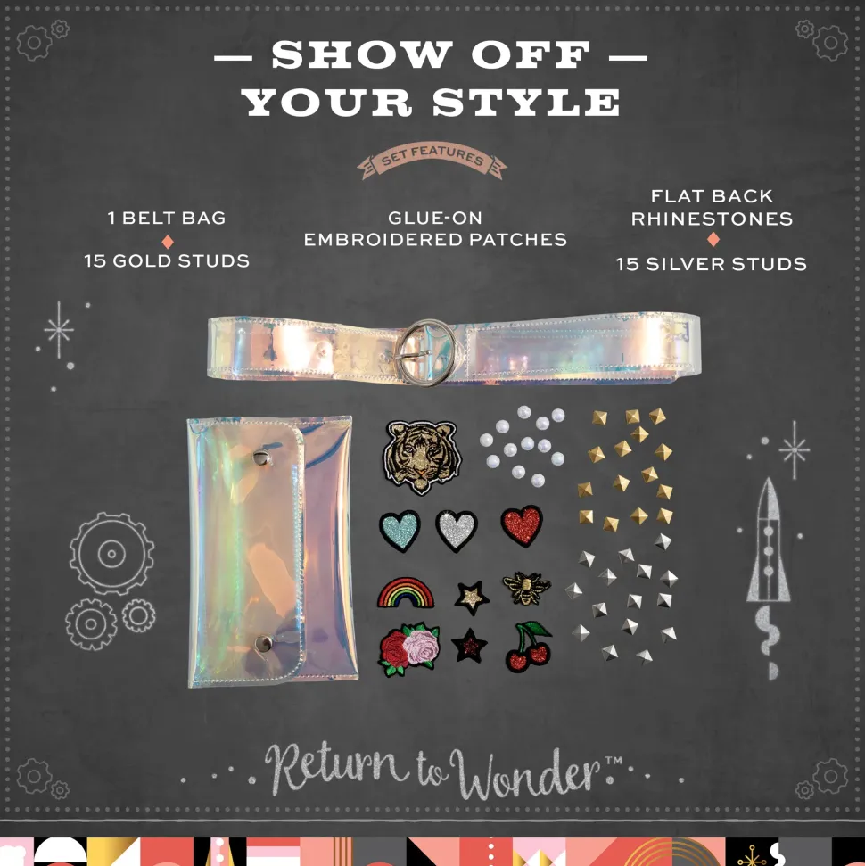 Borsa A Tracolla Decorabile Fai Da Te