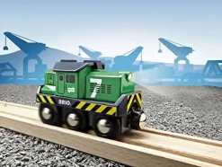 Brio Locomotiva Per Treno Merci A Batterie