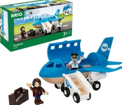 Brio Set Aeroplano Con Scala Imbarco