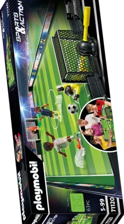 Calciatore Con Meccanismo Per Calciare, Portiere Con Asta Mobile E Istruzioni Di Gioco.