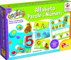 Carotina Alfabeto Parole E Numeri