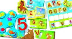 Carotina Alfabeto Parole E Numeri