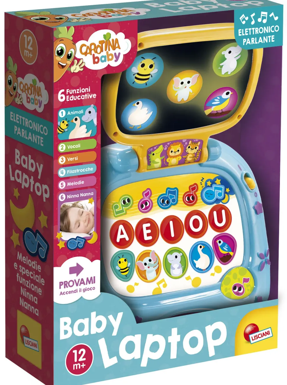 Carotina Baby Laptop Led Screen