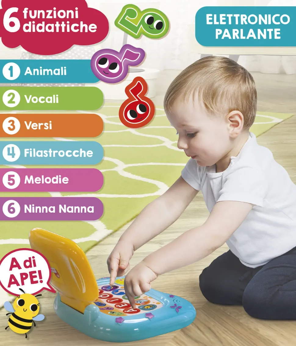 Carotina Baby Laptop Led Screen