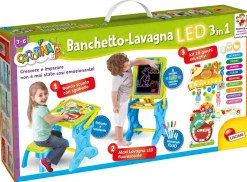 Carotina Banchetto Lavagna Led 3 In 1
