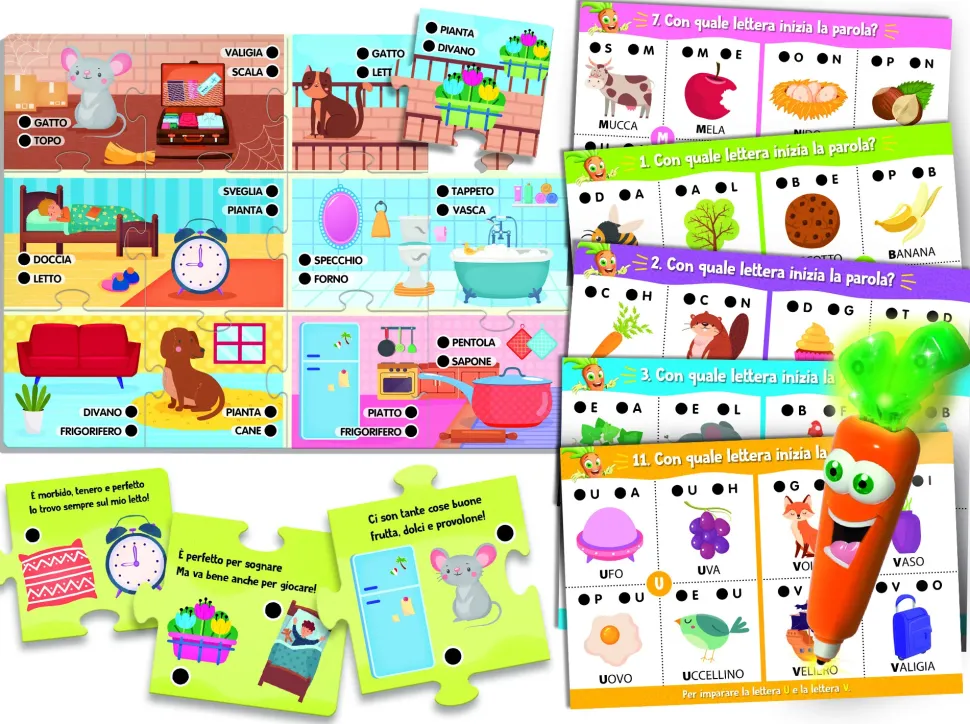 Carotina Penna Parlante Abc E Prime Parole