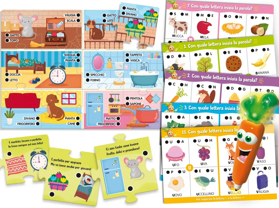 Carotina Penna Parlante Abc E Prime Parole