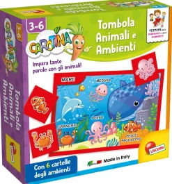 Carotina Quadrotte Animali E Ambienti