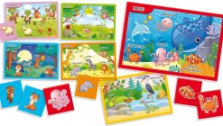 Carotina Quadrotte Animali E Ambienti