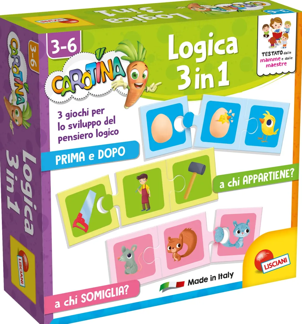 Carotina Quadrotte Logica 3 In 1 .