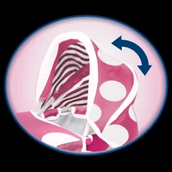 Carrozzina Giordani Rosa Con Bambola