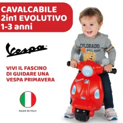 Cavalcabile Vespa Primavera Rossa