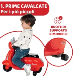 Cavalcabile Vespa Primavera Rossa