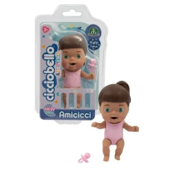 Ccb Amicicci Blister Night-Katy E' Pronta Per Fare La Nanna Con Il Suo Body Lilla E L'Inseparabile Ciuccio