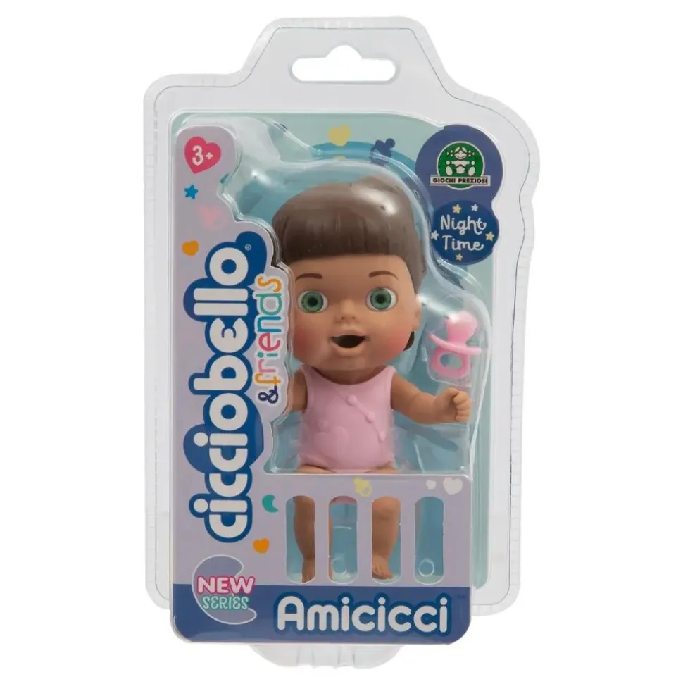 Ccb Amicicci Blister Night-Katy E' Pronta Per Fare La Nanna Con Il Suo Body Lilla E L'Inseparabile Ciuccio