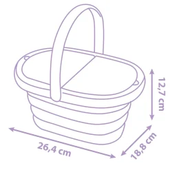 Cestino Da Picnic Di Gabby Dollhouse Con 21 Accessori