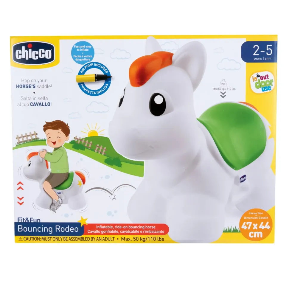 Chicco Bouncy Rodeo, Linea Fit & Fun, 2 5 Anni
