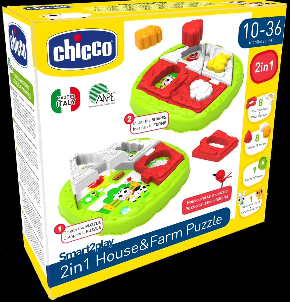 Chicco Puzzle Della Fattoria