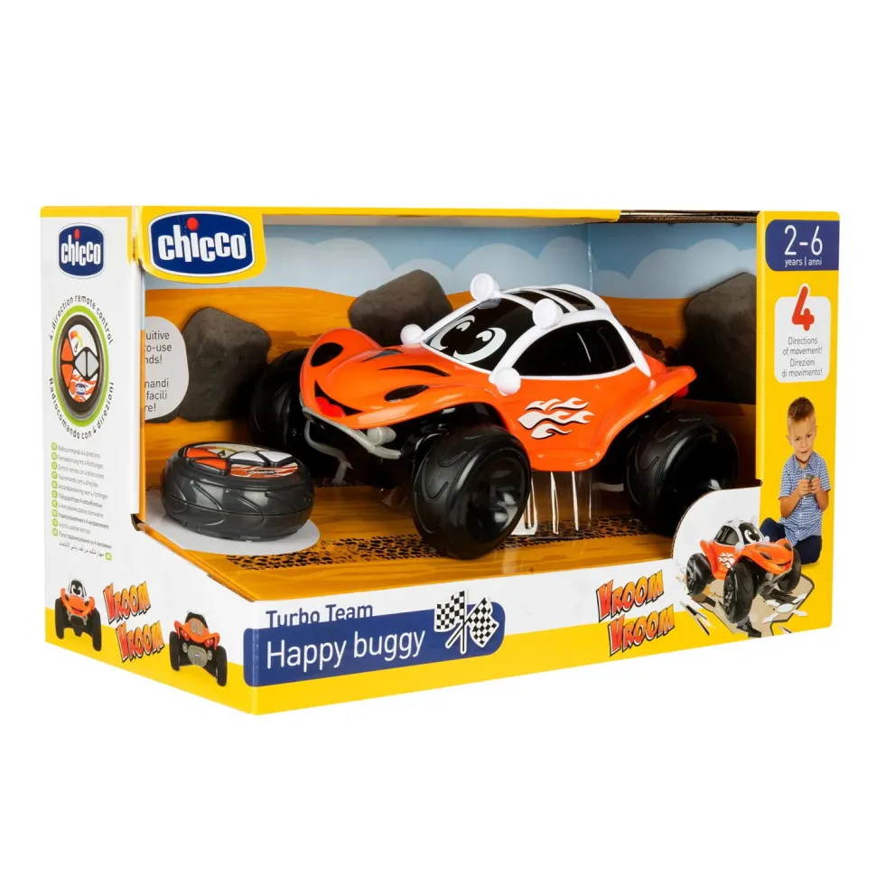 Chicco Radiocomando Macchinina Happy Buggy, 2-6 Anni