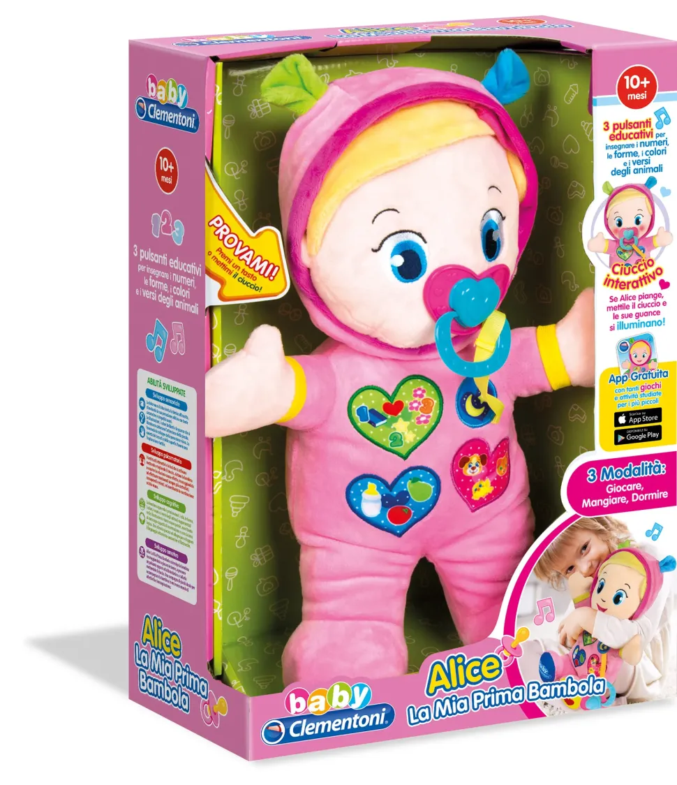 Clementoni 17201 Alice Mia Prima Bambola