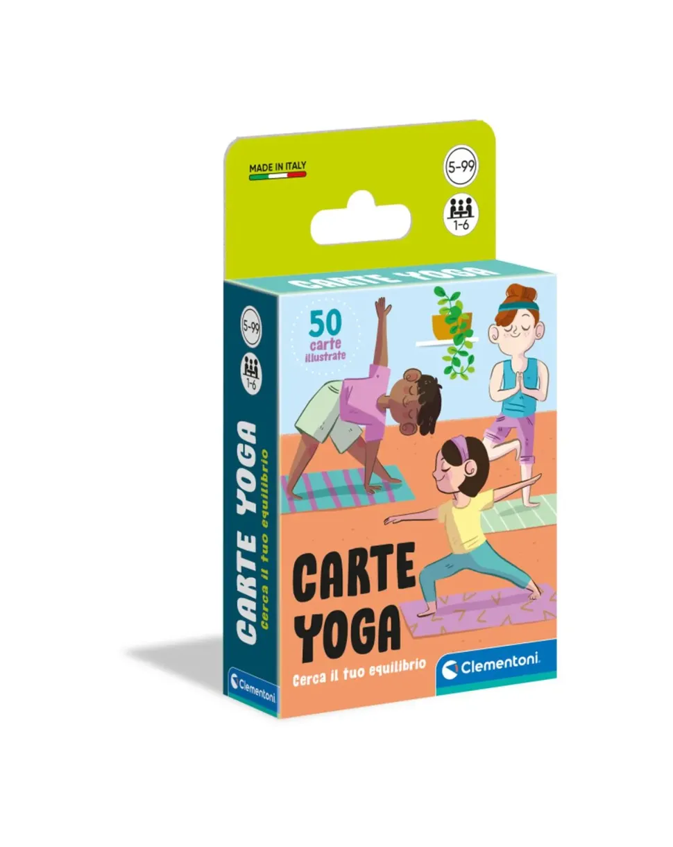 Clementoni 16300 Carte Yoga