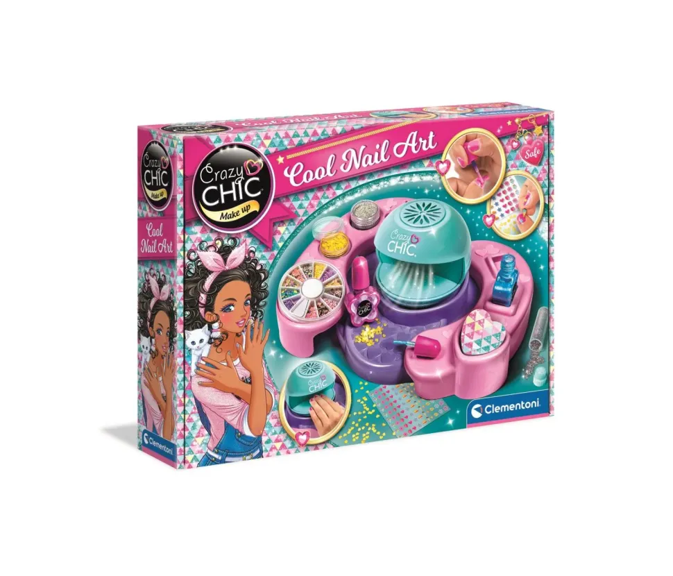 Clementoni 18599 Crazy Chic Cool Nails