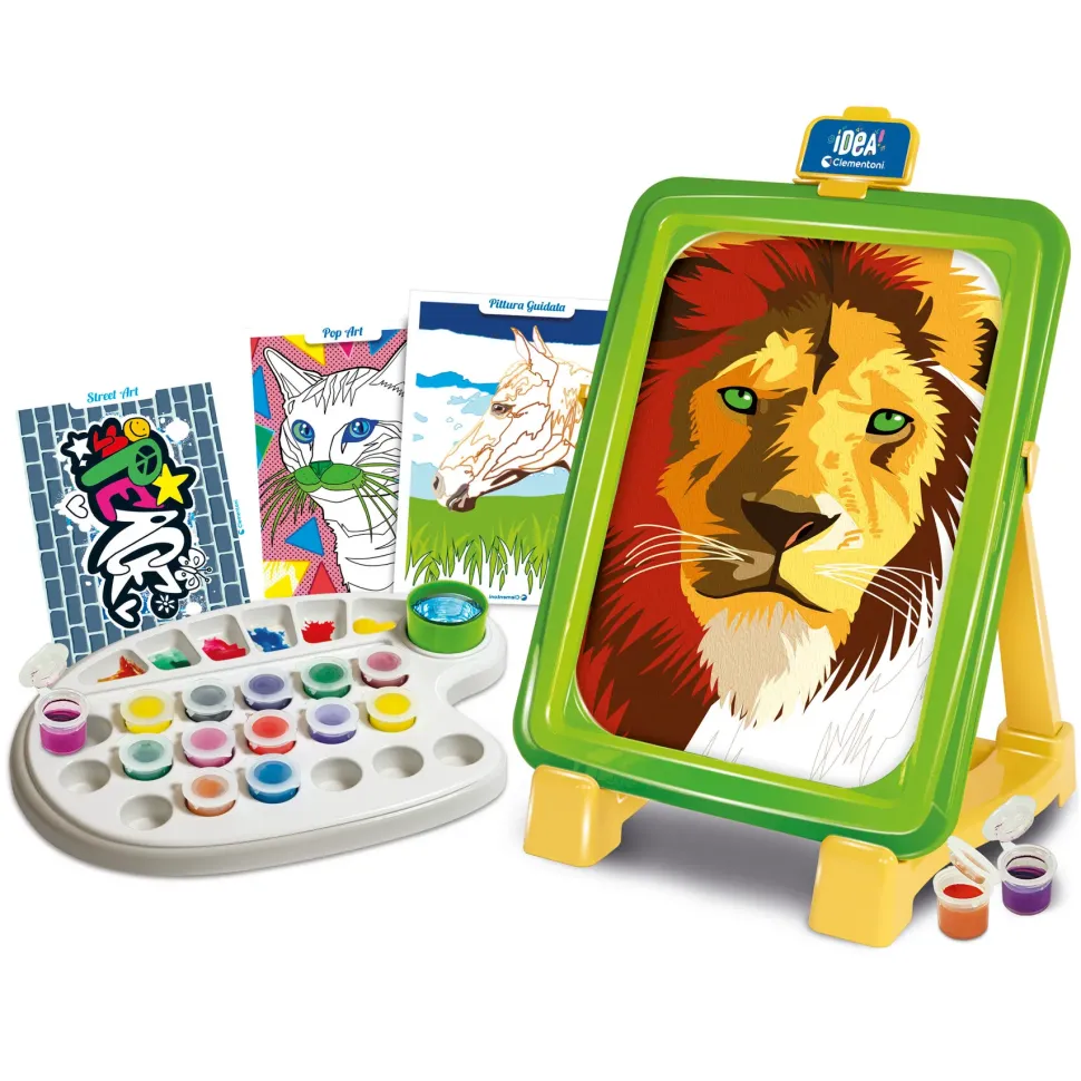 Clementoni 18677 Idea Atelier Della Pittura, Set Pittura Per Bambini