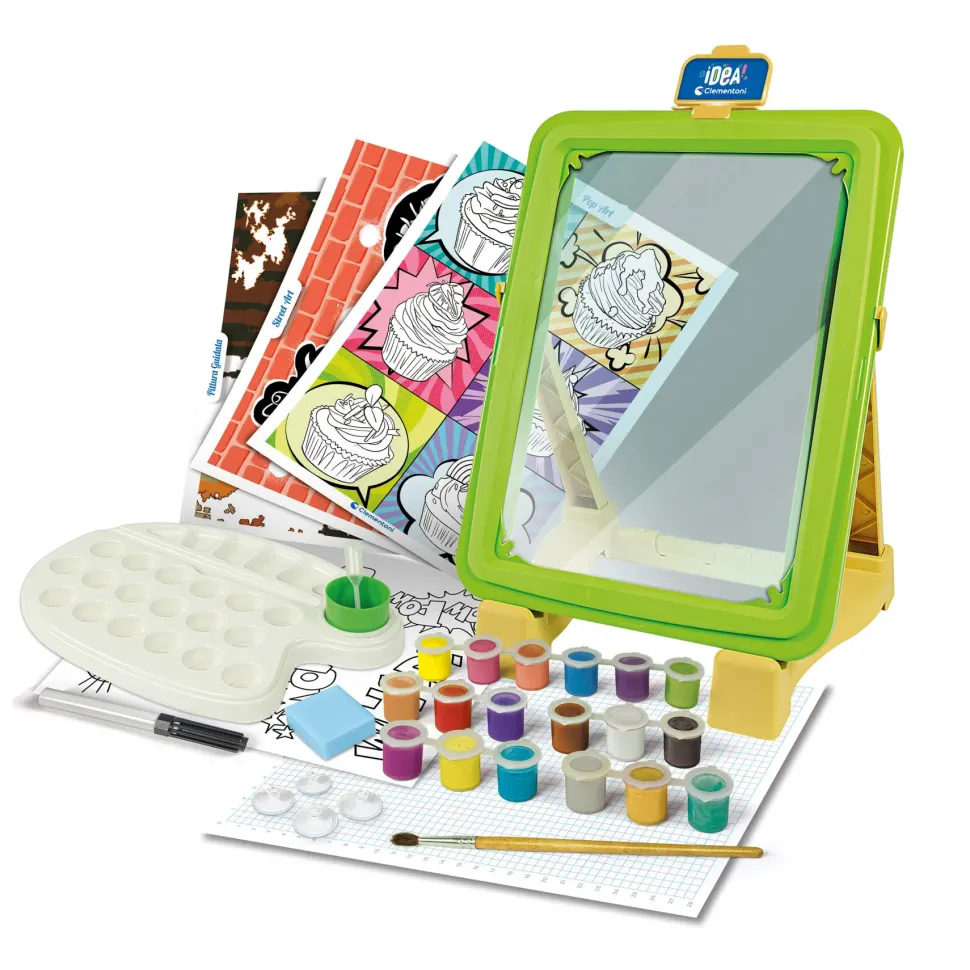 Clementoni 18677 Idea Atelier Della Pittura, Set Pittura Per Bambini