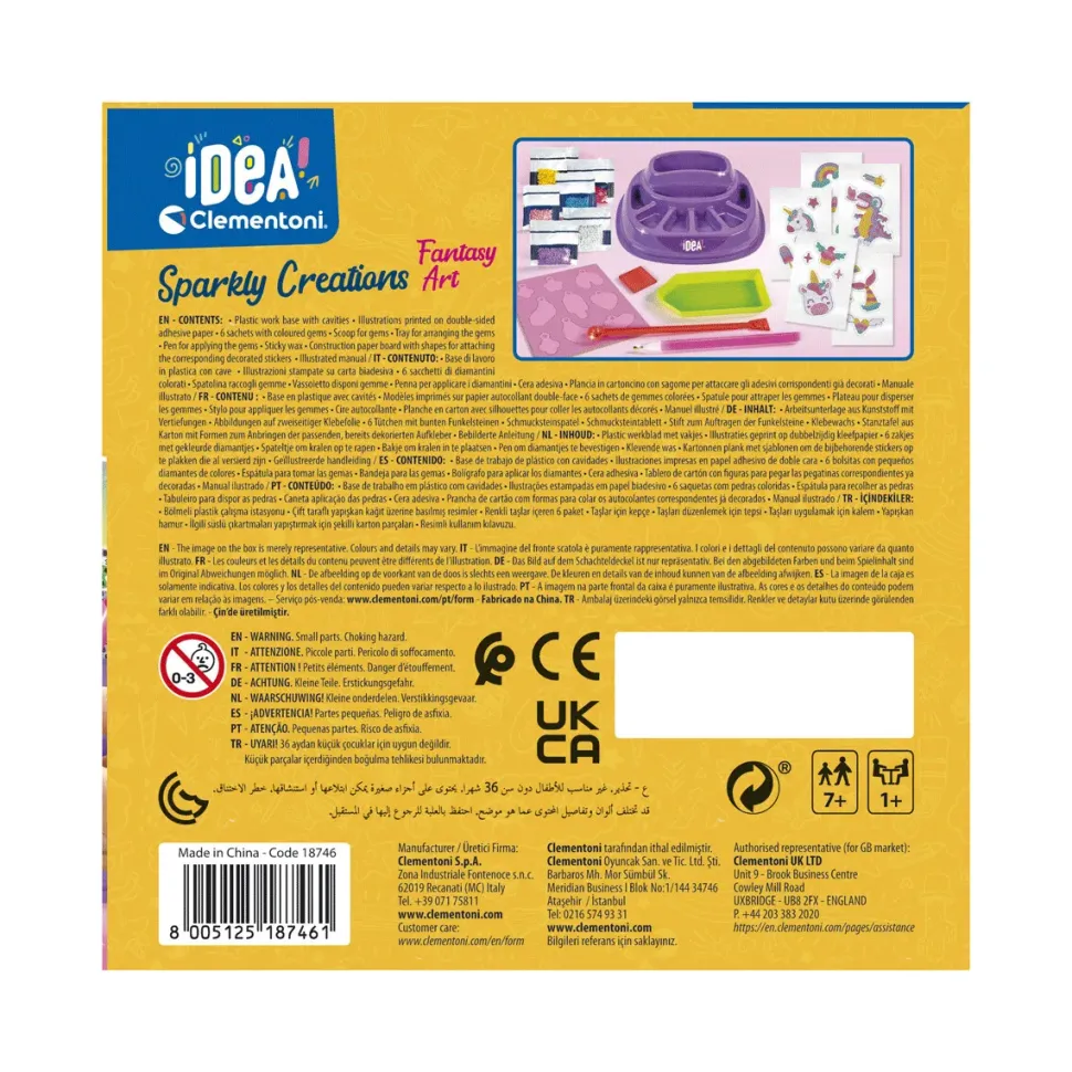 Clementoni 18746 Idea Creazioni Brillanti Fant