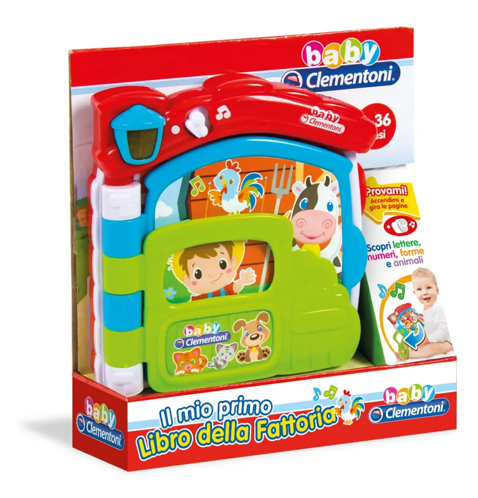 Clementoni 17222 Il Mio Primo Libro Della Fattoria