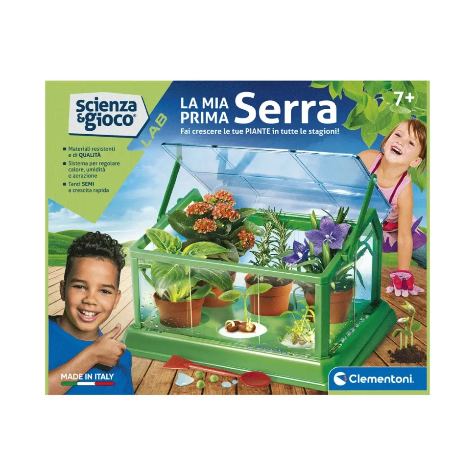 Clementoni 19348 La Mia Prima Serra Completo Di Serra Assemblabile