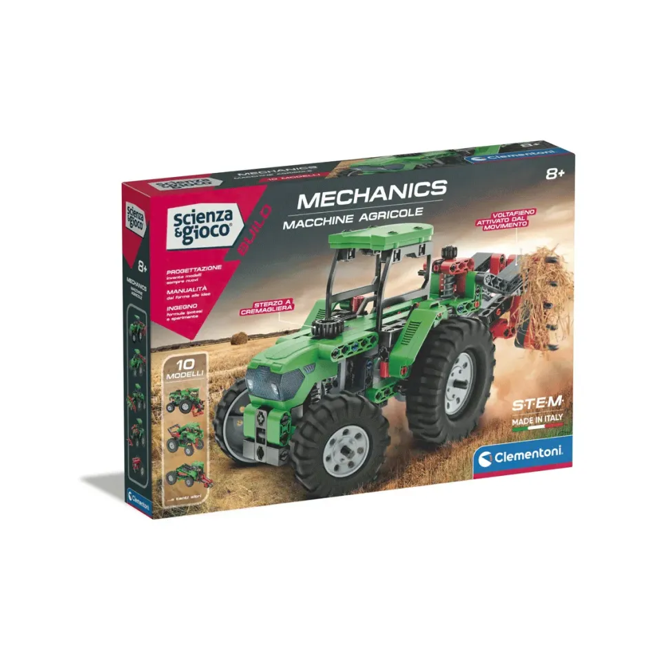 Clementoni 19327 Macchine Agricole Kit Scientifico