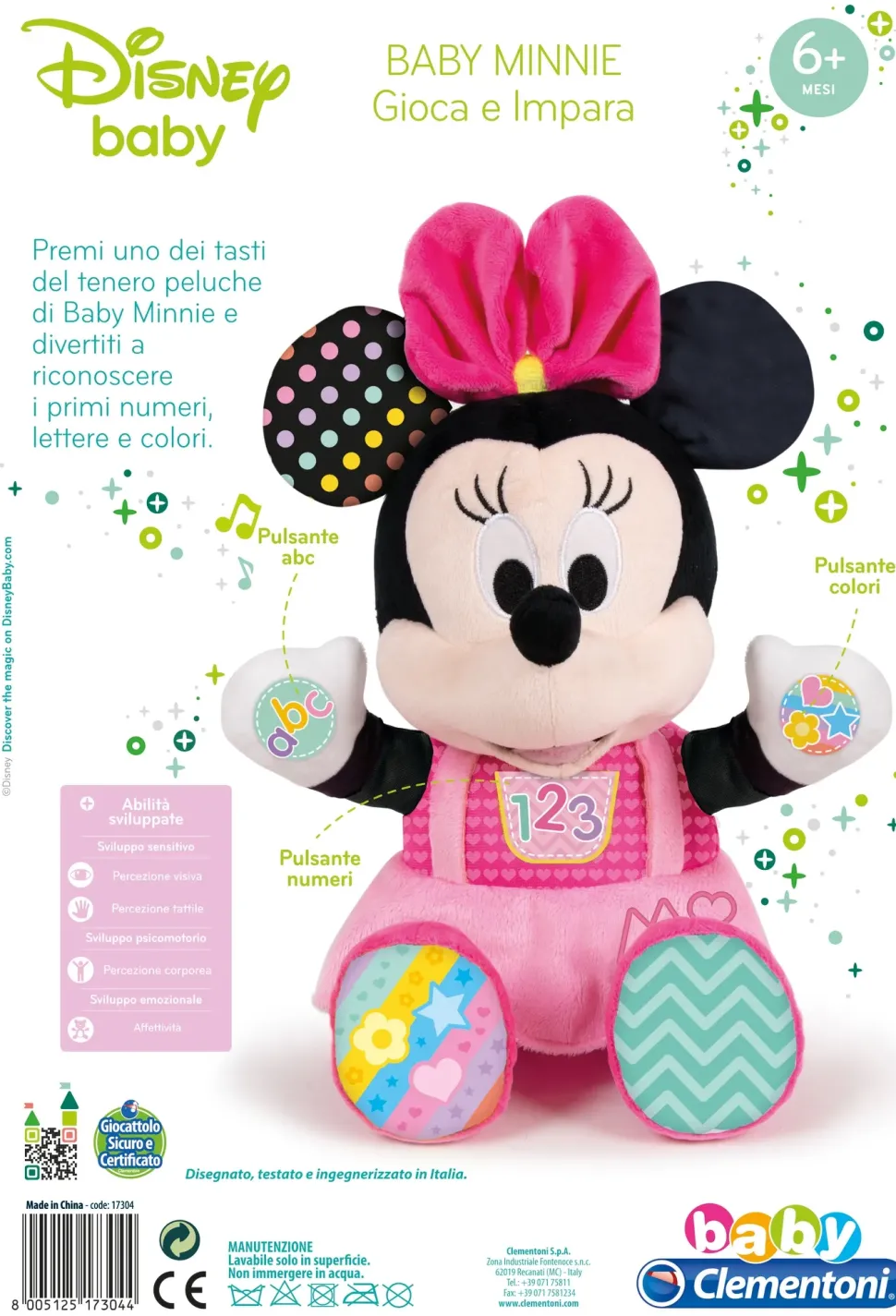 Clementoni 17304 Minnie Baby Clementoni