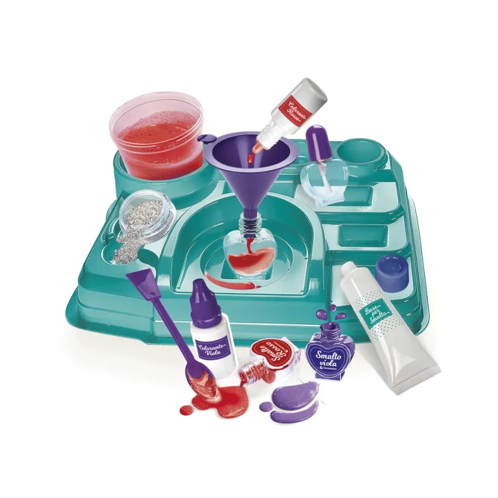 Clementoni 19326 Nail Lab Kit Scientifico E Creativo