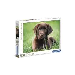 Clementoni 35072 Puzzle 500 Chocolate Puppy 49 X 36 Cm