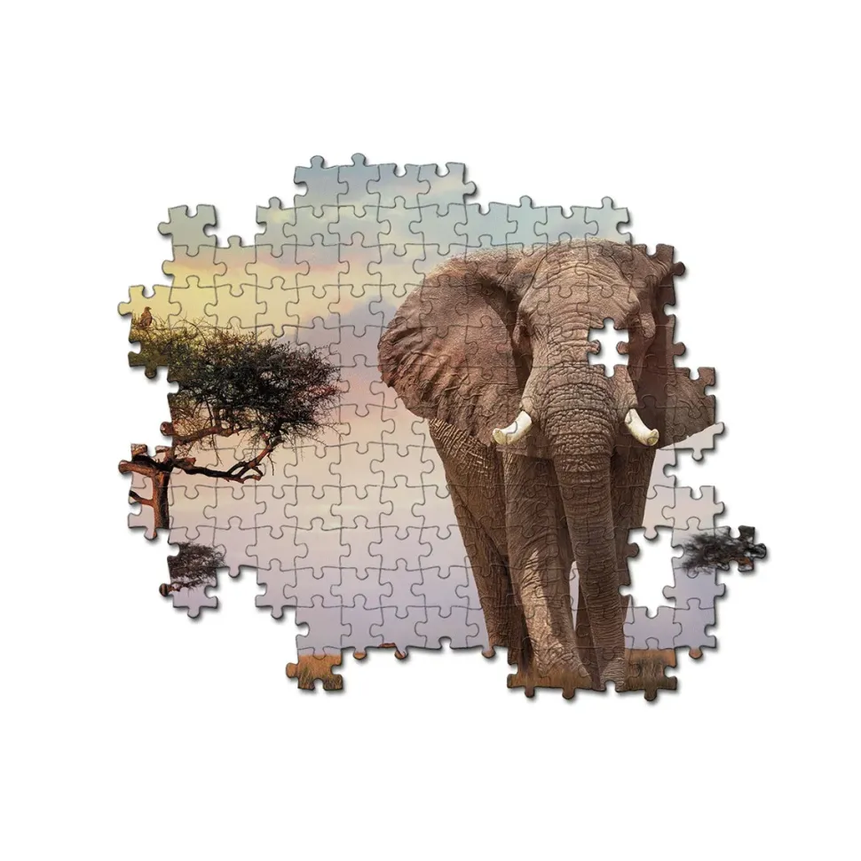 Clementoni 35096 Puzzle 500 Hqc African Sunset 49 X 36 Cm