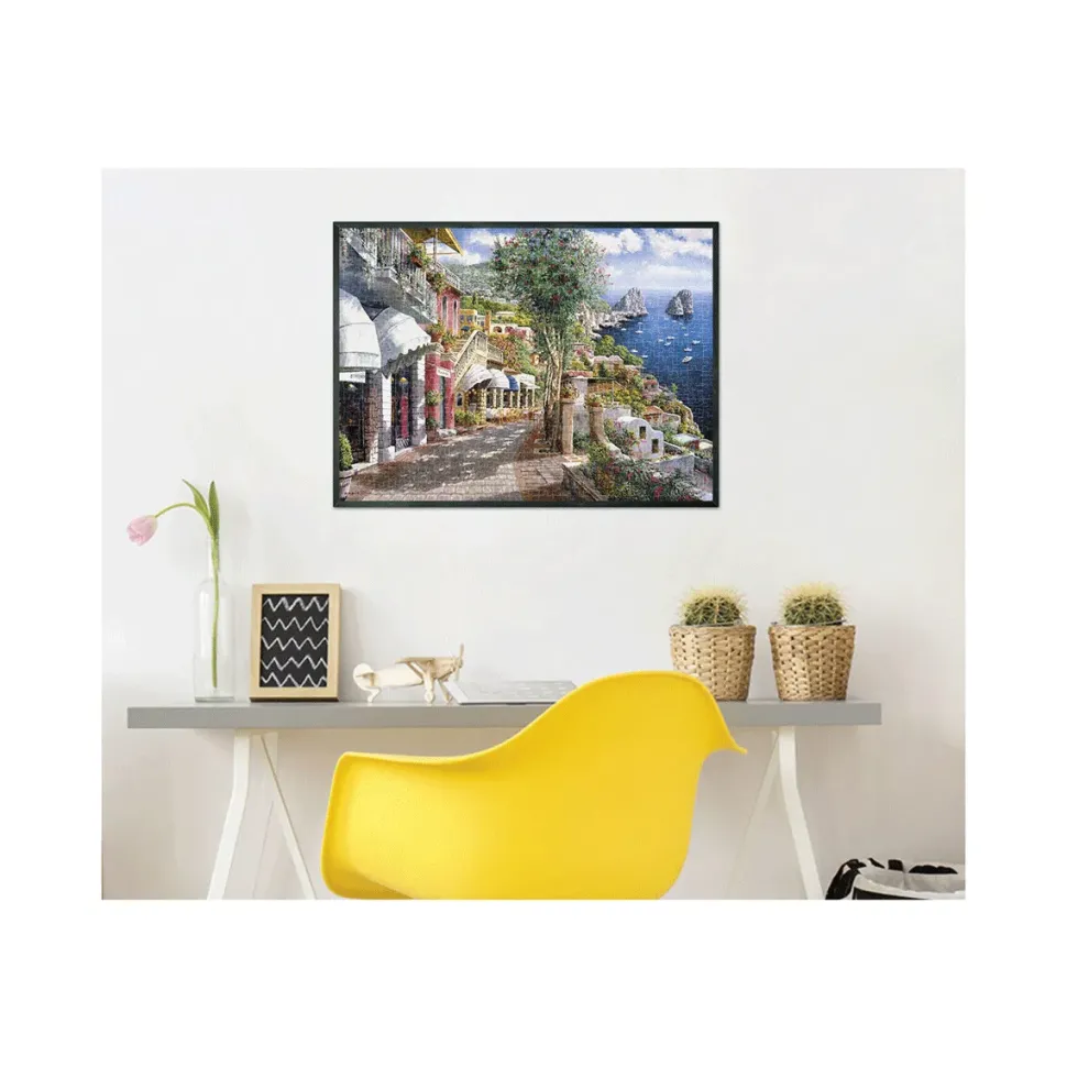 Clementoni 39257 Puzzle 1000 Hqc Capri 70 X 50 Cm