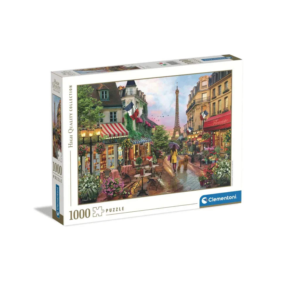 Clementoni 39482 Puzzle 1000 Hqc Flowers Paris 70 X 50 Cm