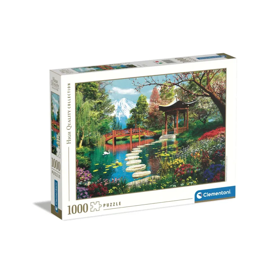 Clementoni 39513 Puzzle 1000 Hqc Gardens Fuji 70 X 50 Cm