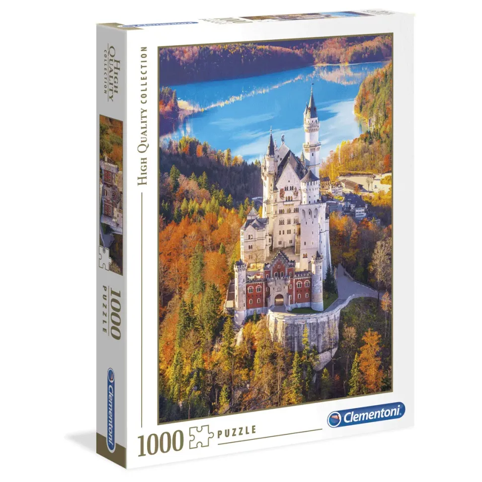 Clementoni 39382 Puzzle 1000 Hqc Neuschwastein 70 X 50 Cm