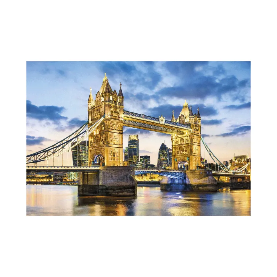 Clementoni 32563 Puzzle 2000 Hqc Towerbridge Dusk 97 X 67 Cm
