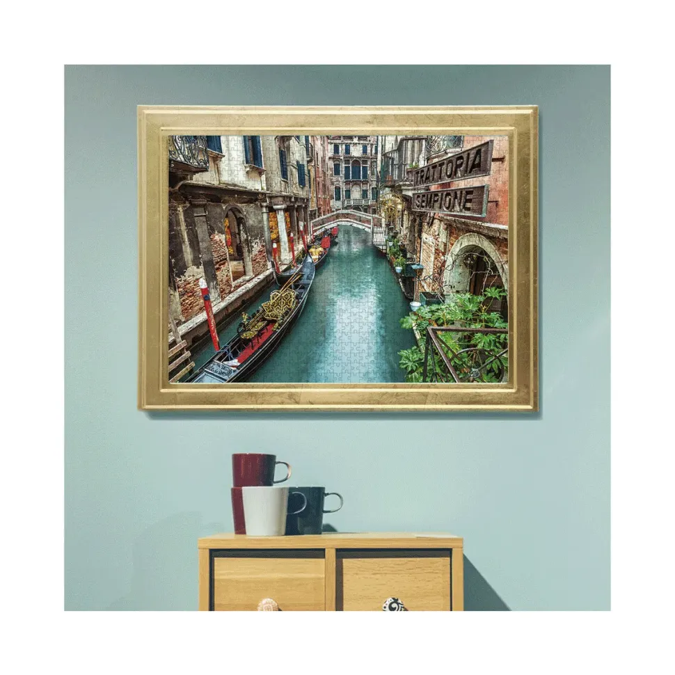 Clementoni 39458 Puzzle 1000 Italian Canal Venice 70 X 50 Cm